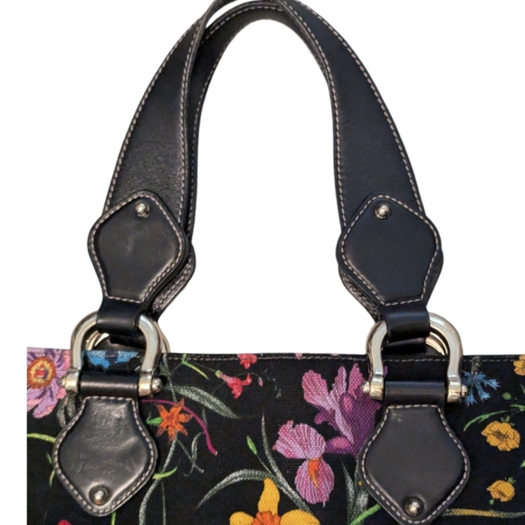 Gucci Flora Tote / Shoulder Bag with COA - Picture 4 of 11